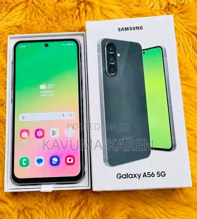 New Samsung Galaxy A56 256 GB Black