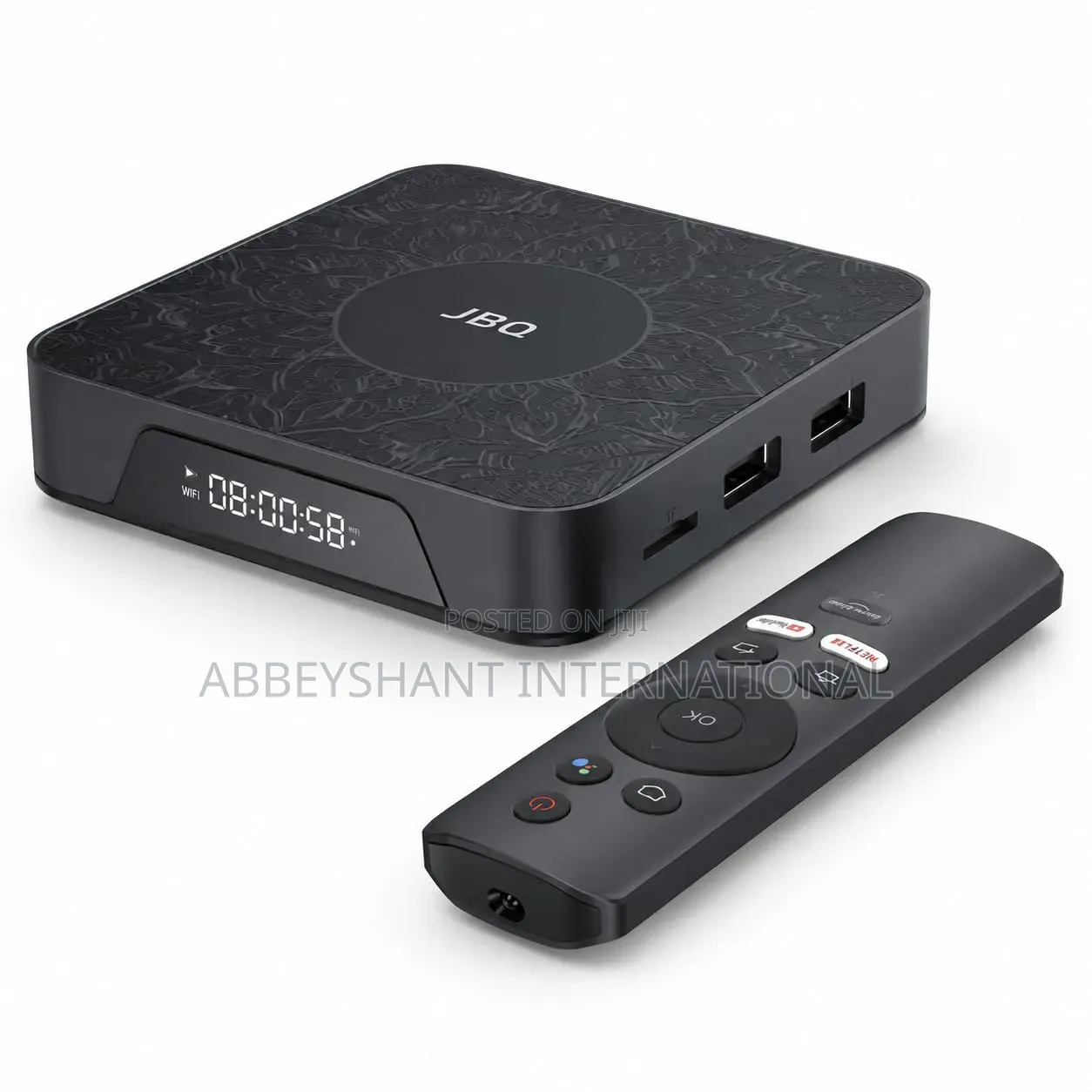 TV Box JBQ Elevano Ultra-Hd 8K Streaming Media Box
