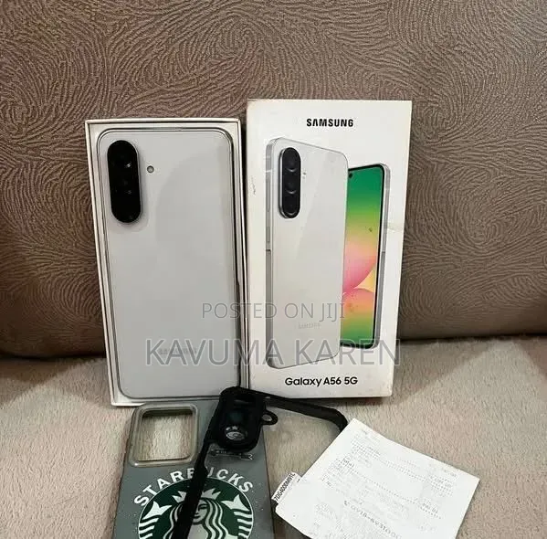 New Samsung Galaxy A56 256 GB White