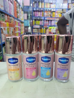 Vaseline Glutaglow Ampoule Serum Deodorant.