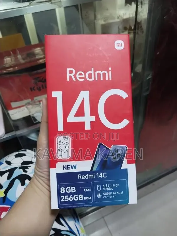 New Xiaomi Redmi 14C 256 GB Black
