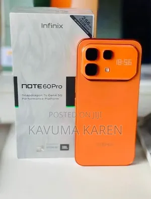 New Infinix Note 60 Pro 256 GB Orange