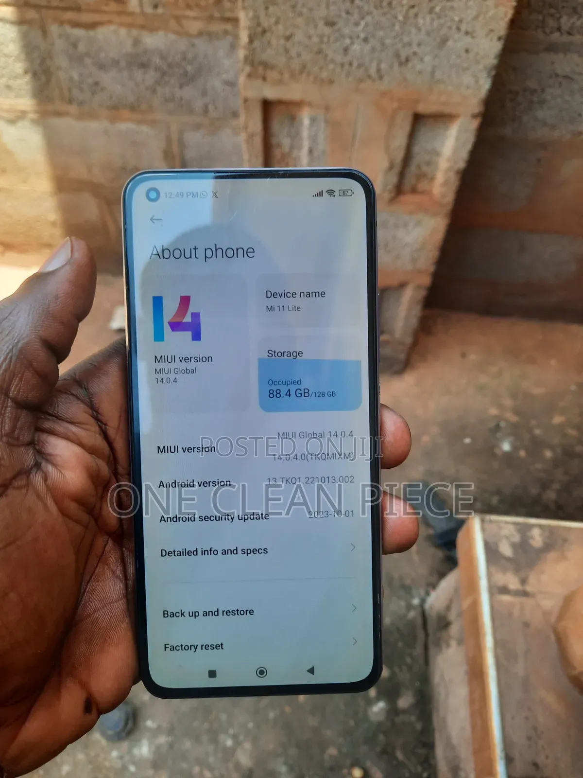 Mobile Phone 128 GB