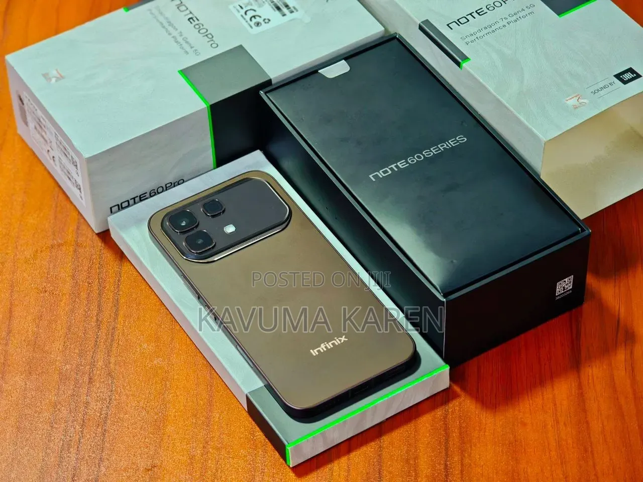 New Infinix Note 60 Pro 256 GB Black