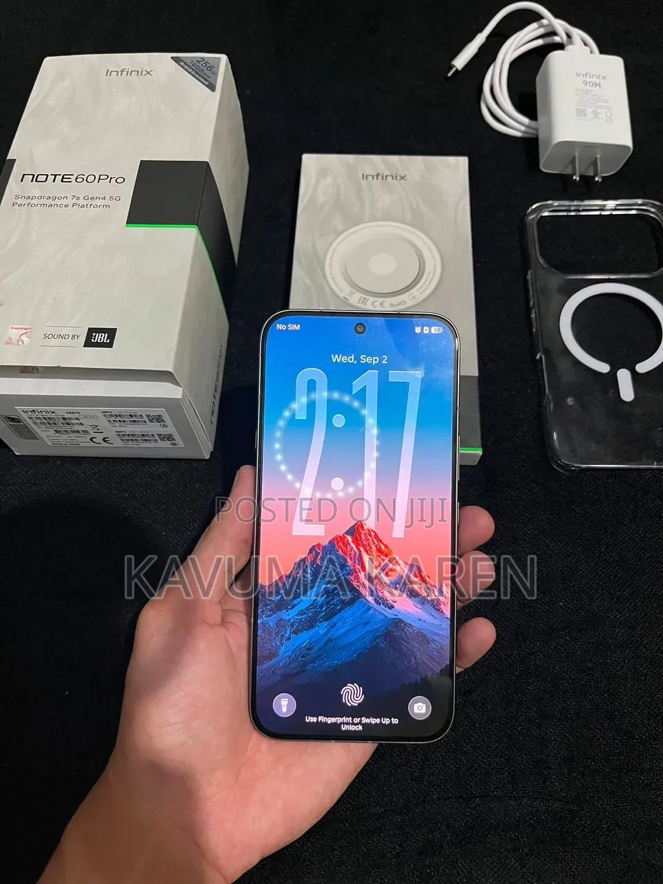 New Infinix Note 60 Pro 256 GB Gray