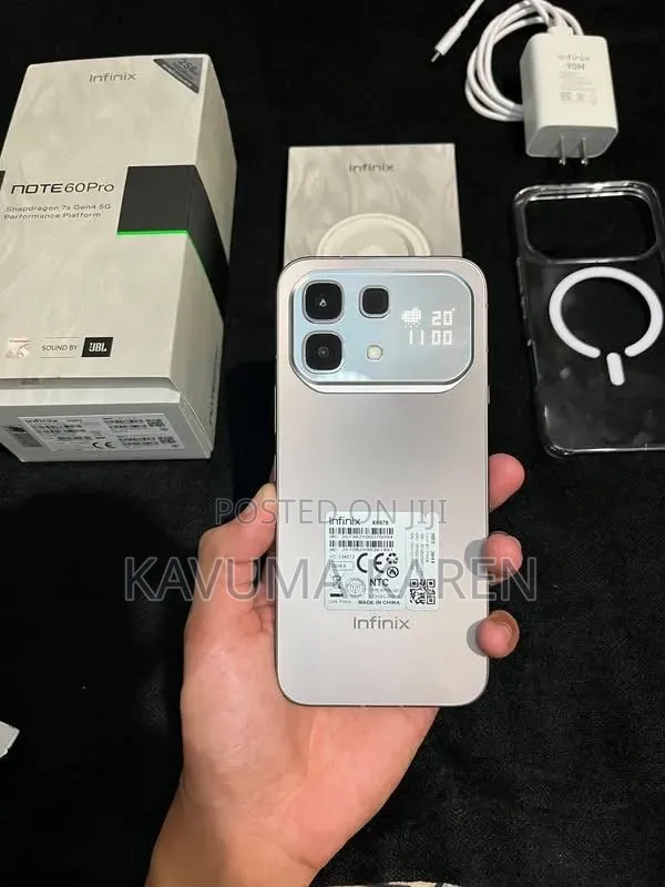 New Infinix Note 60 Pro 256 GB Gray