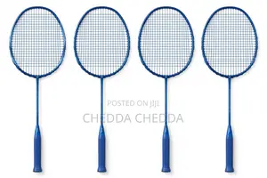 Badminton. Racket 4 Players and Its Jacket
