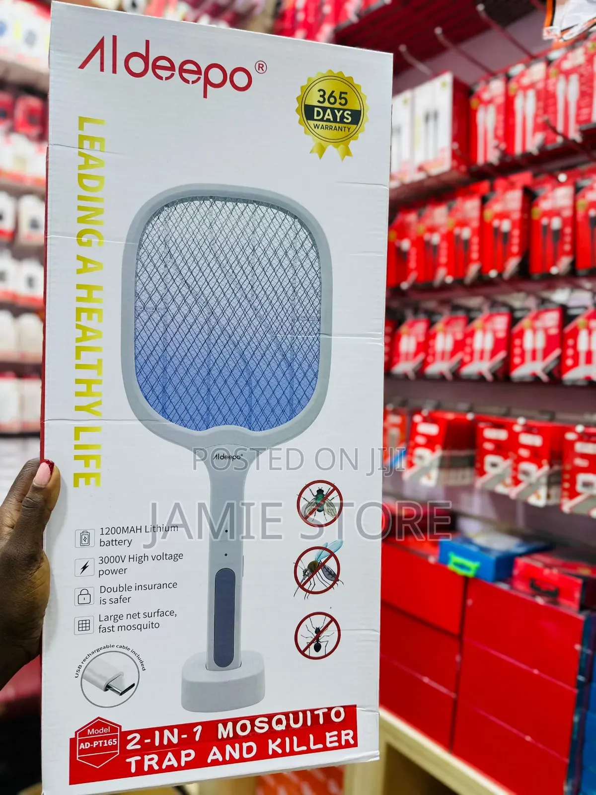 2 in 1 Rechargeable Mosquito Trap and Killer