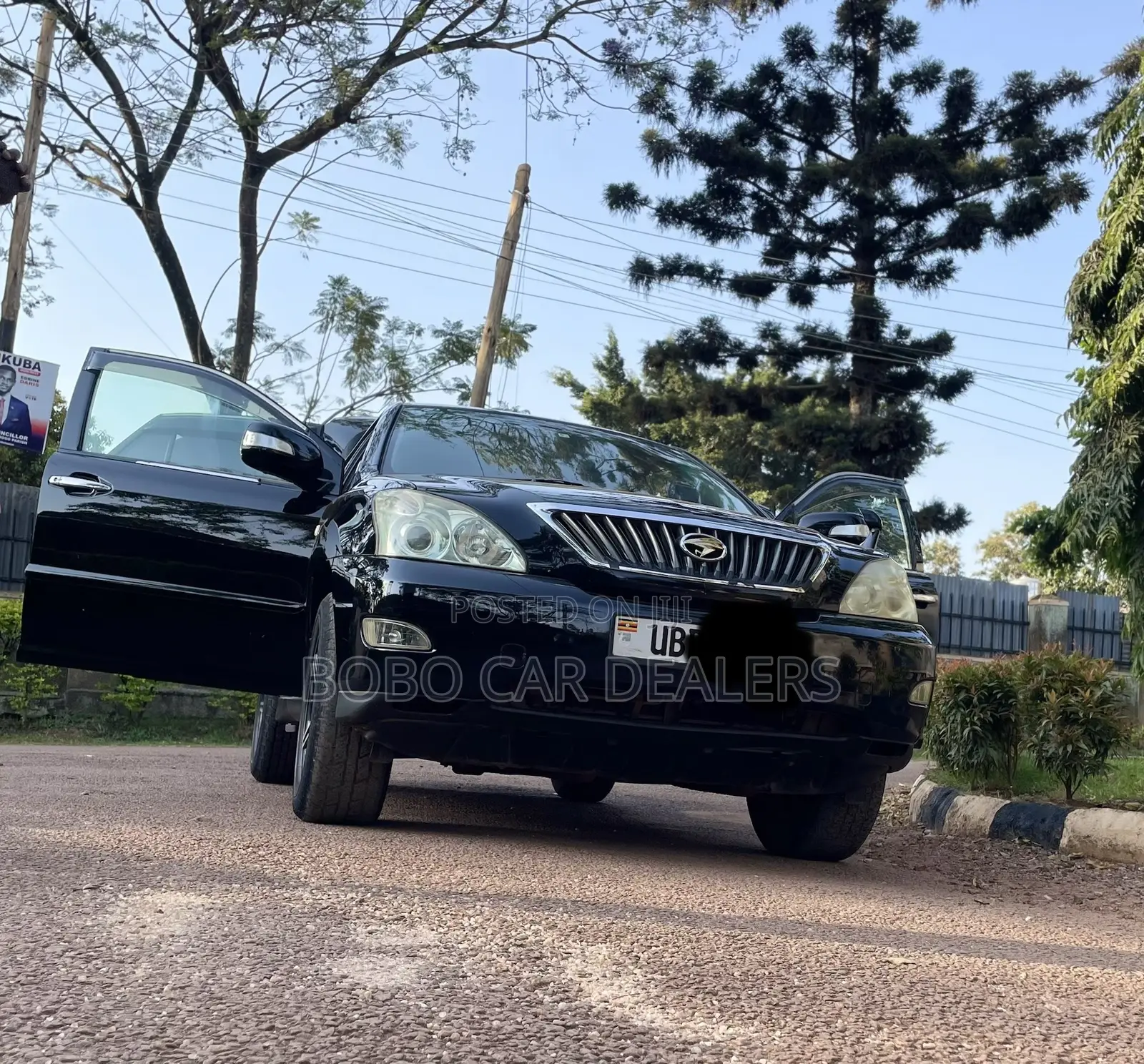 Toyota Harrier 240G 2009 Black