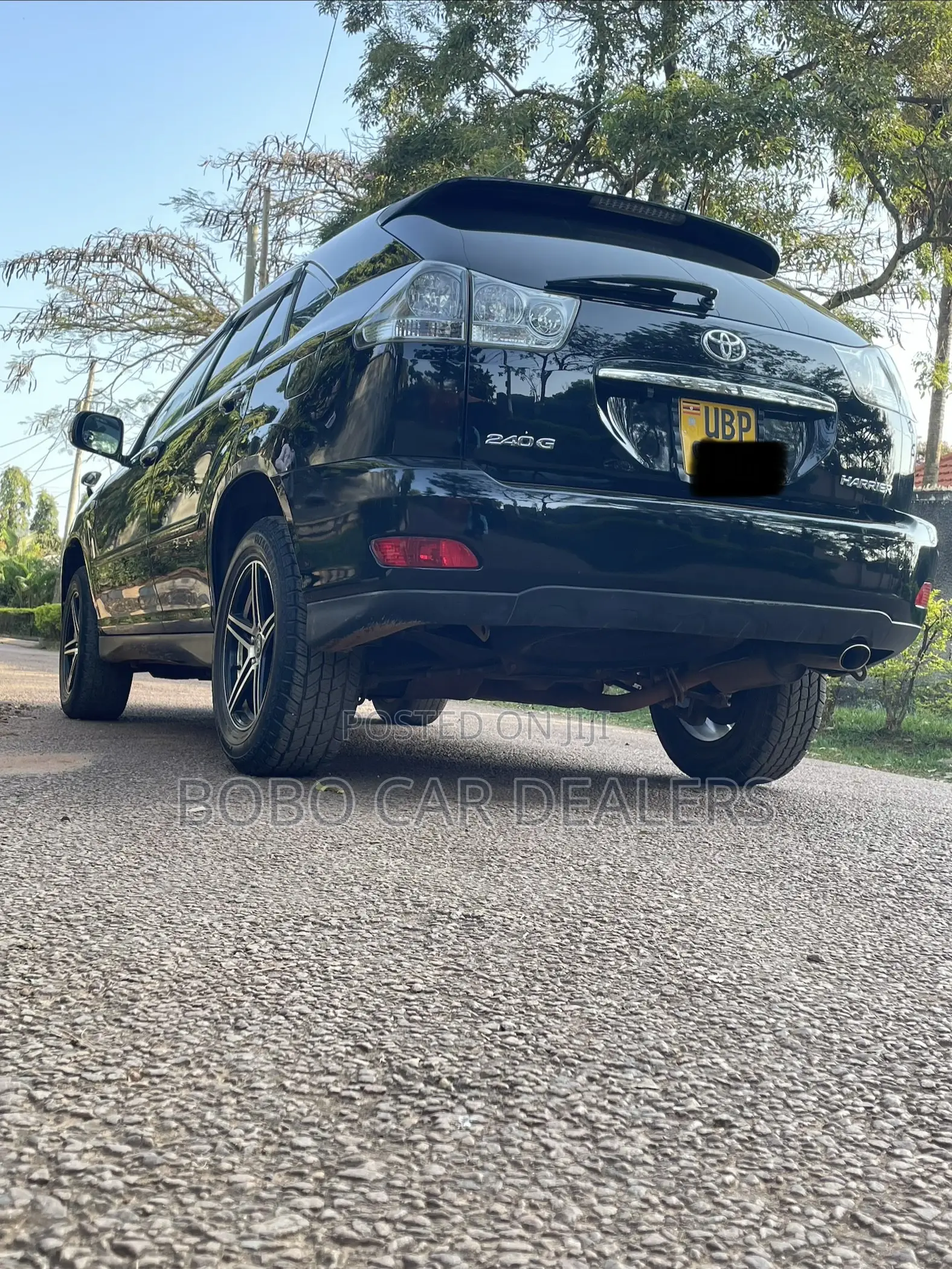 Toyota Harrier 240G 2009 Black