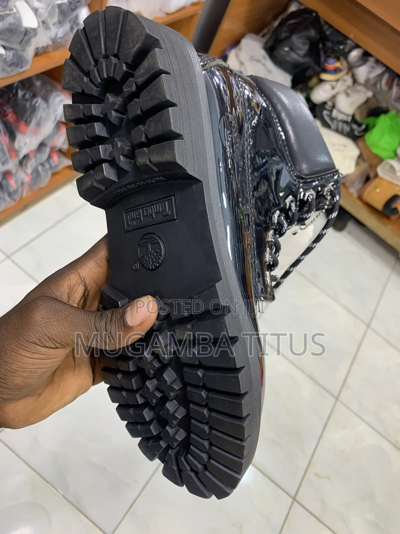 Timberland Shinny Black