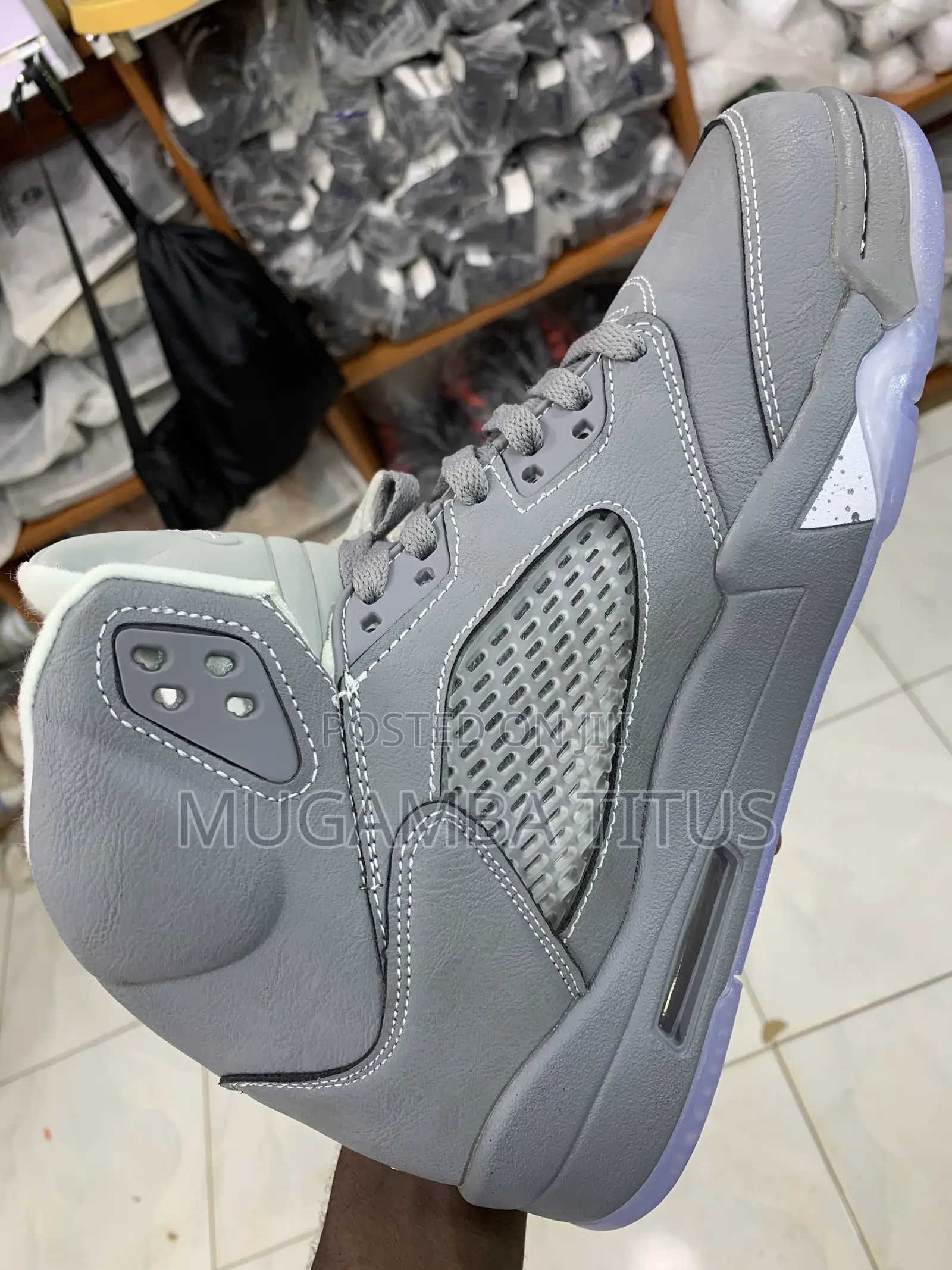 Air Jordan 5 Wolf Grey