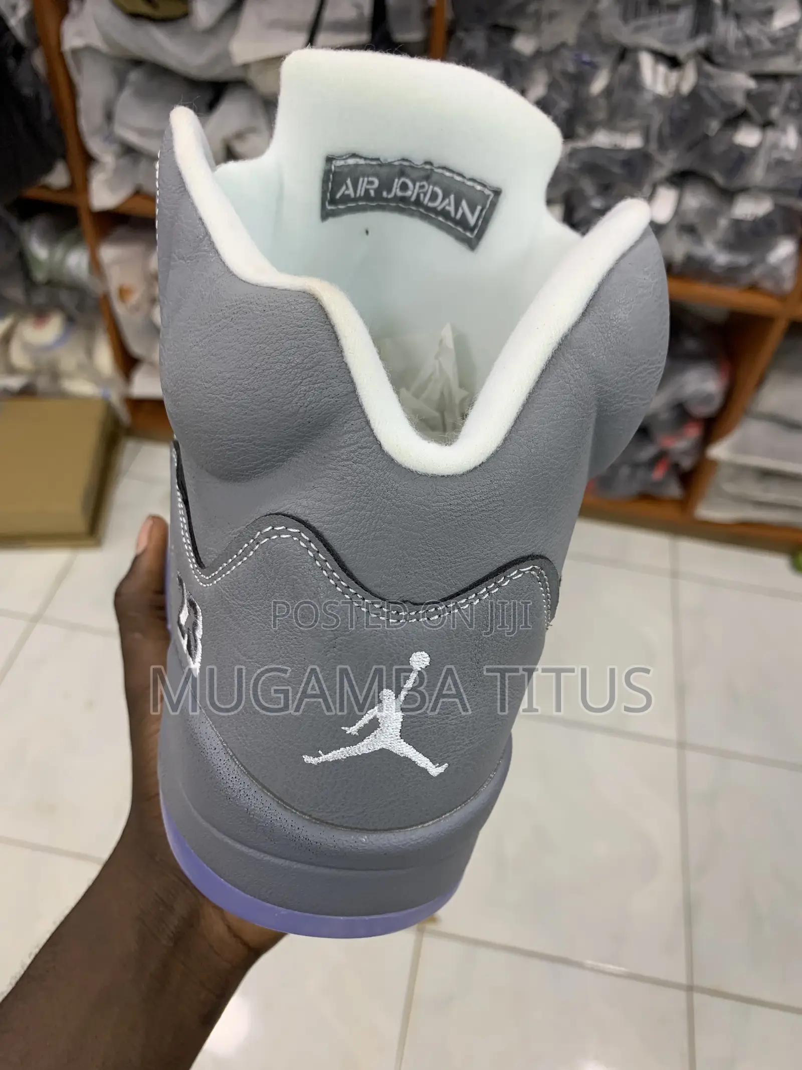Air Jordan 5 Wolf Grey
