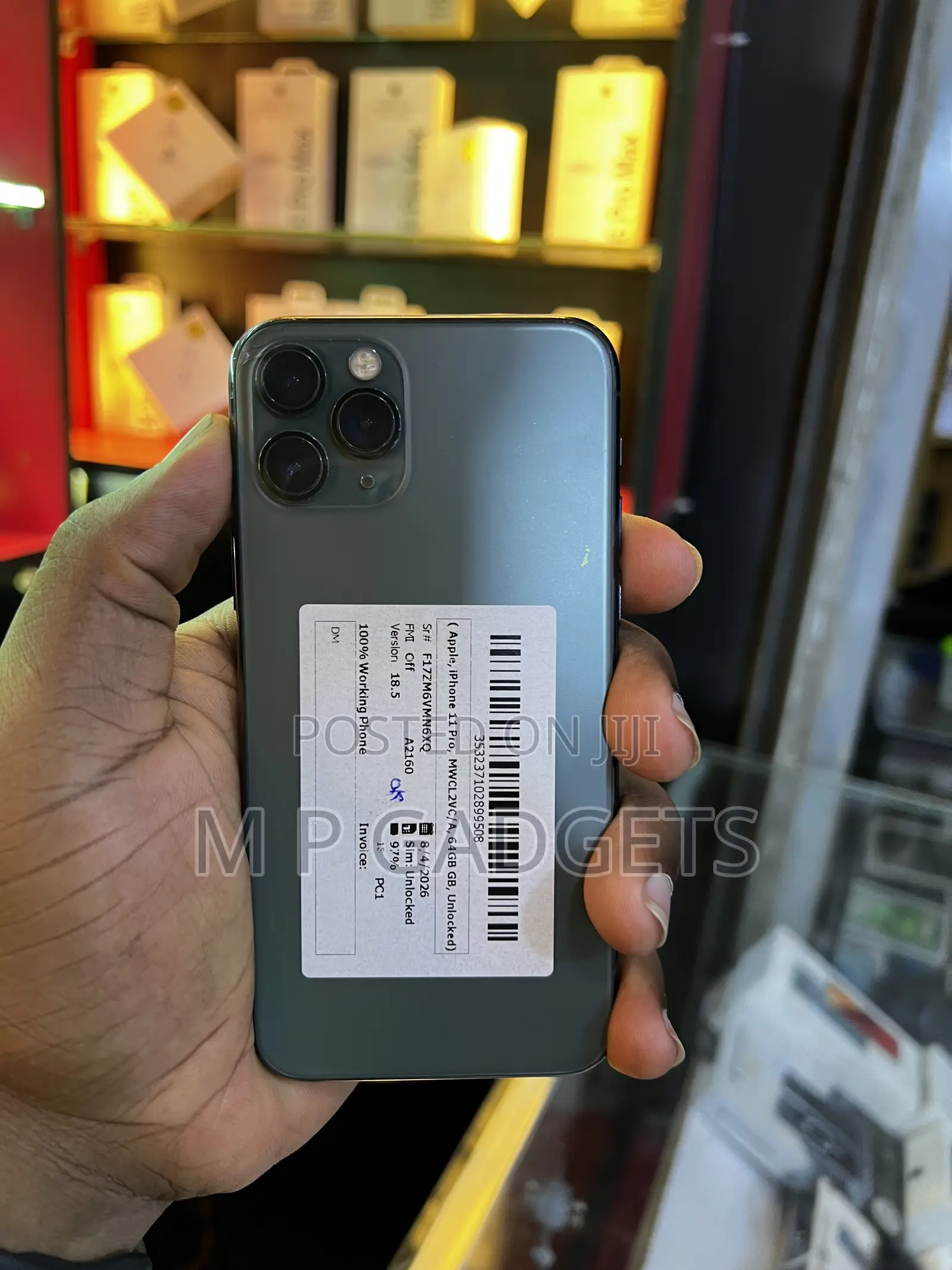 Apple iPhone 11 Pro 64 GB Black