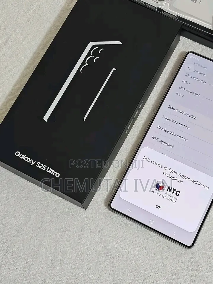 New Samsung Galaxy S25 Ultra 1 TB Gold