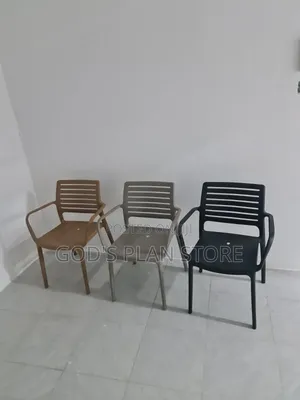 Sturdy Outdoor Stackable Plastic Chairs for Living Rooms