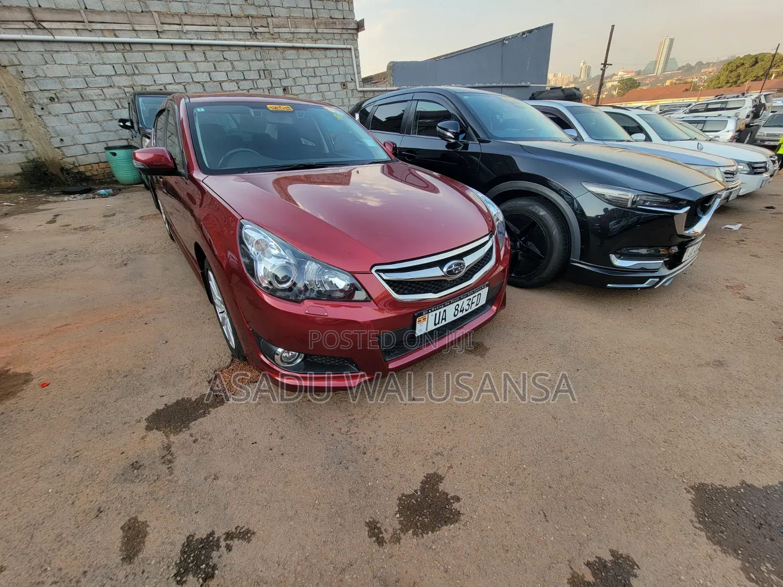 Subaru Legacy 2015 Red