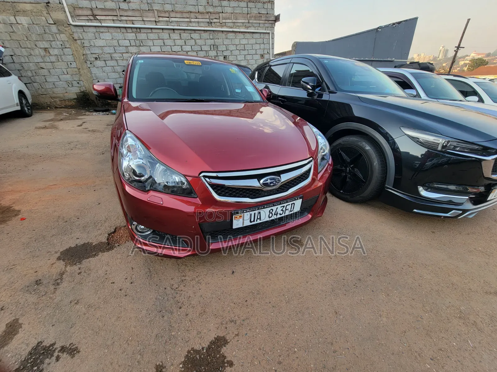 Subaru Legacy 2015 Red