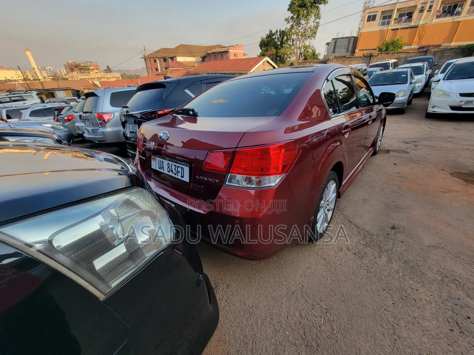 Subaru Legacy 2015 Red