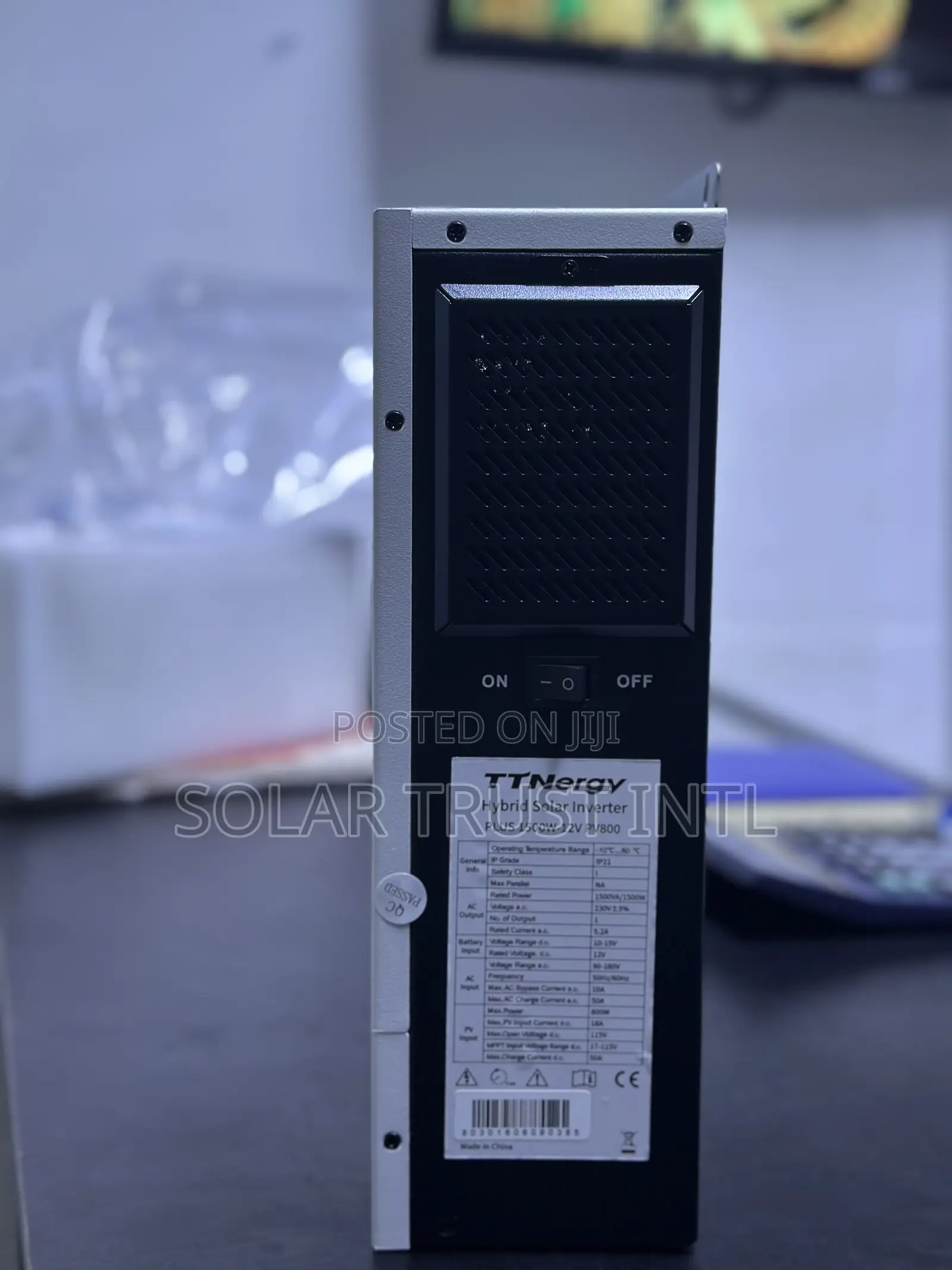 TTNergy 1.5KVA Hybrid Inverter