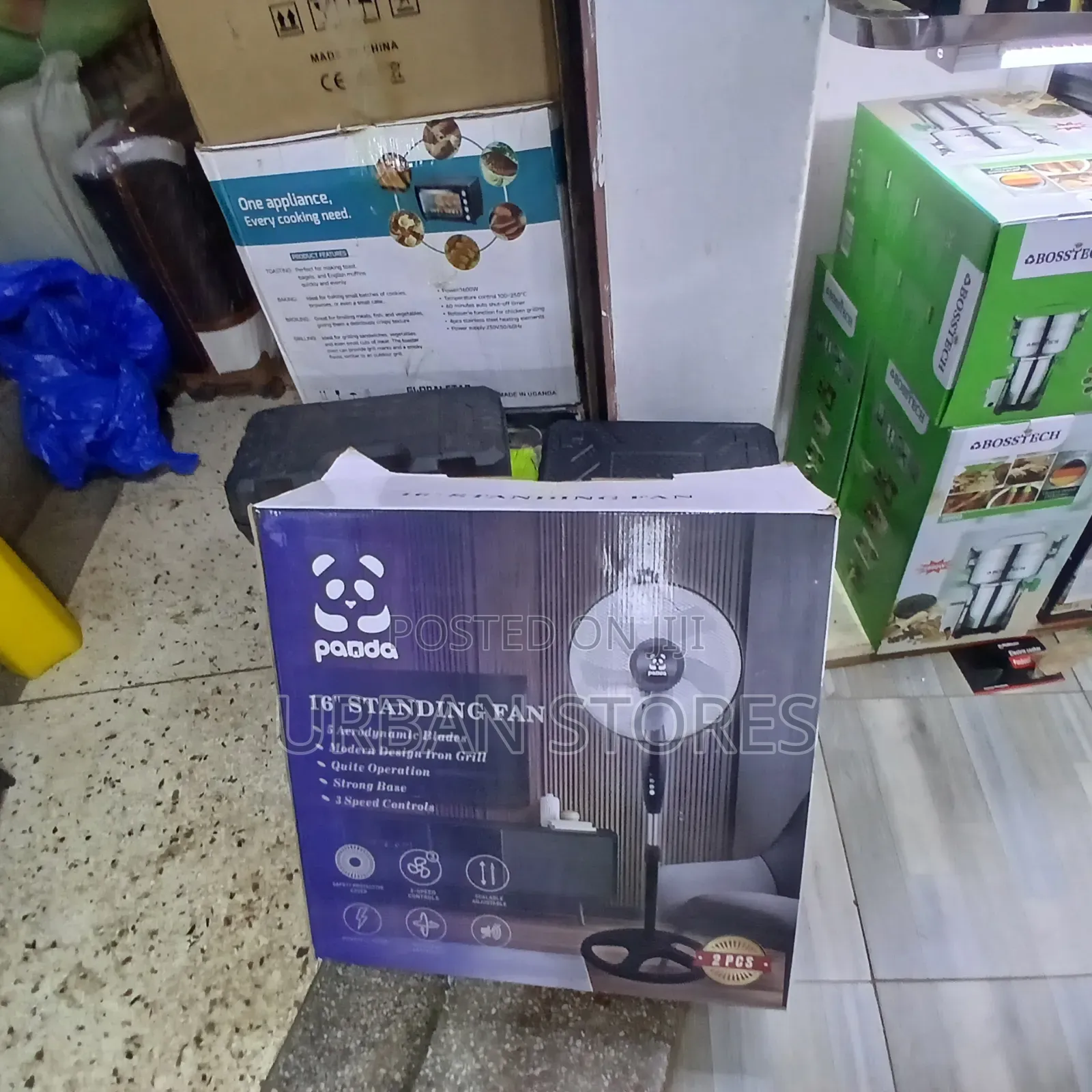 Panda 2PCS 16" Wall Fan