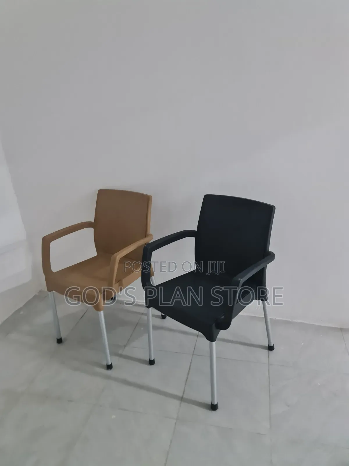 High Slat Back Armrest Plastic Chairs Plastic Chairs