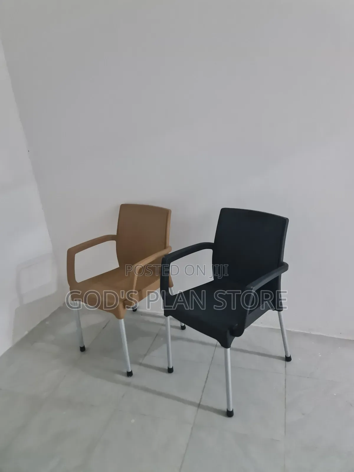 High Slat Back Armrest Plastic Chairs Plastic Chairs