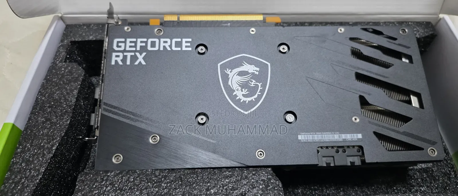 RTX 3060 12gb Msi