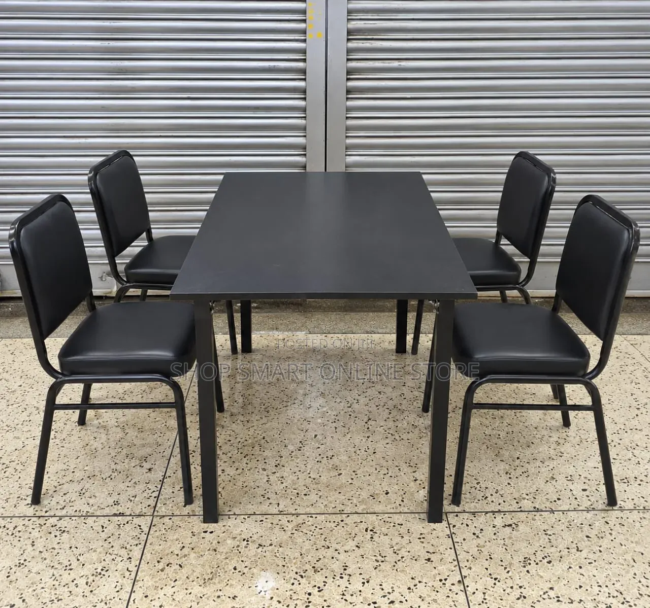 Upgrade Dining Set of Table and Chairs for Restaurant, Cafes, Bars