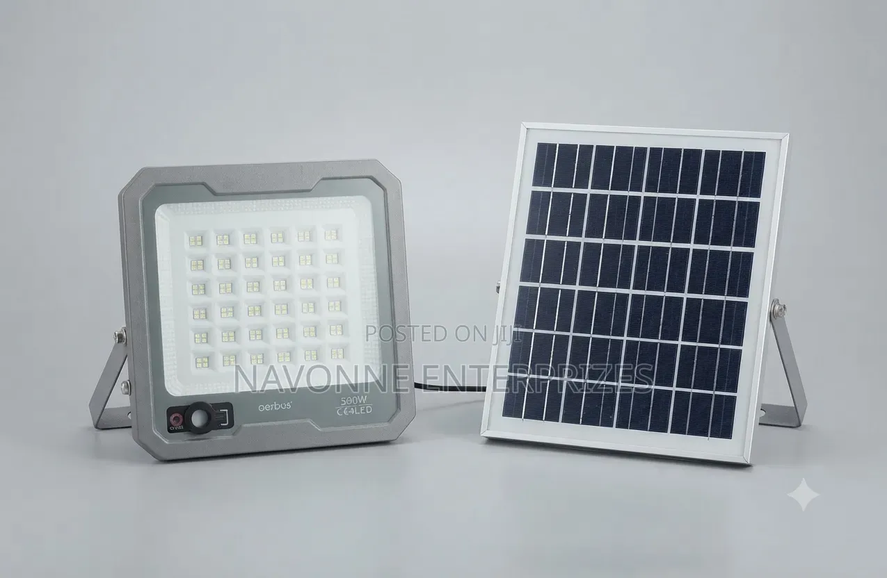 500W Outdoor Solar Flood Light 144 LED Split Panel AB-T105