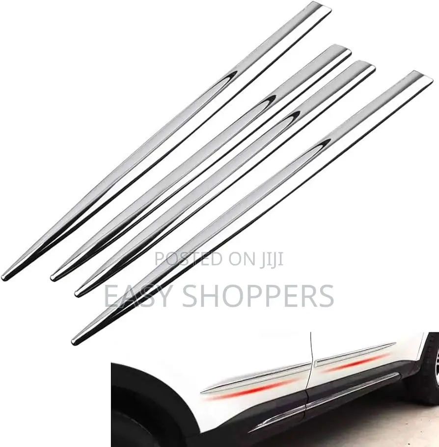 Universal Car Exterior Chrome Plated Side Door Under Molding Chrome
