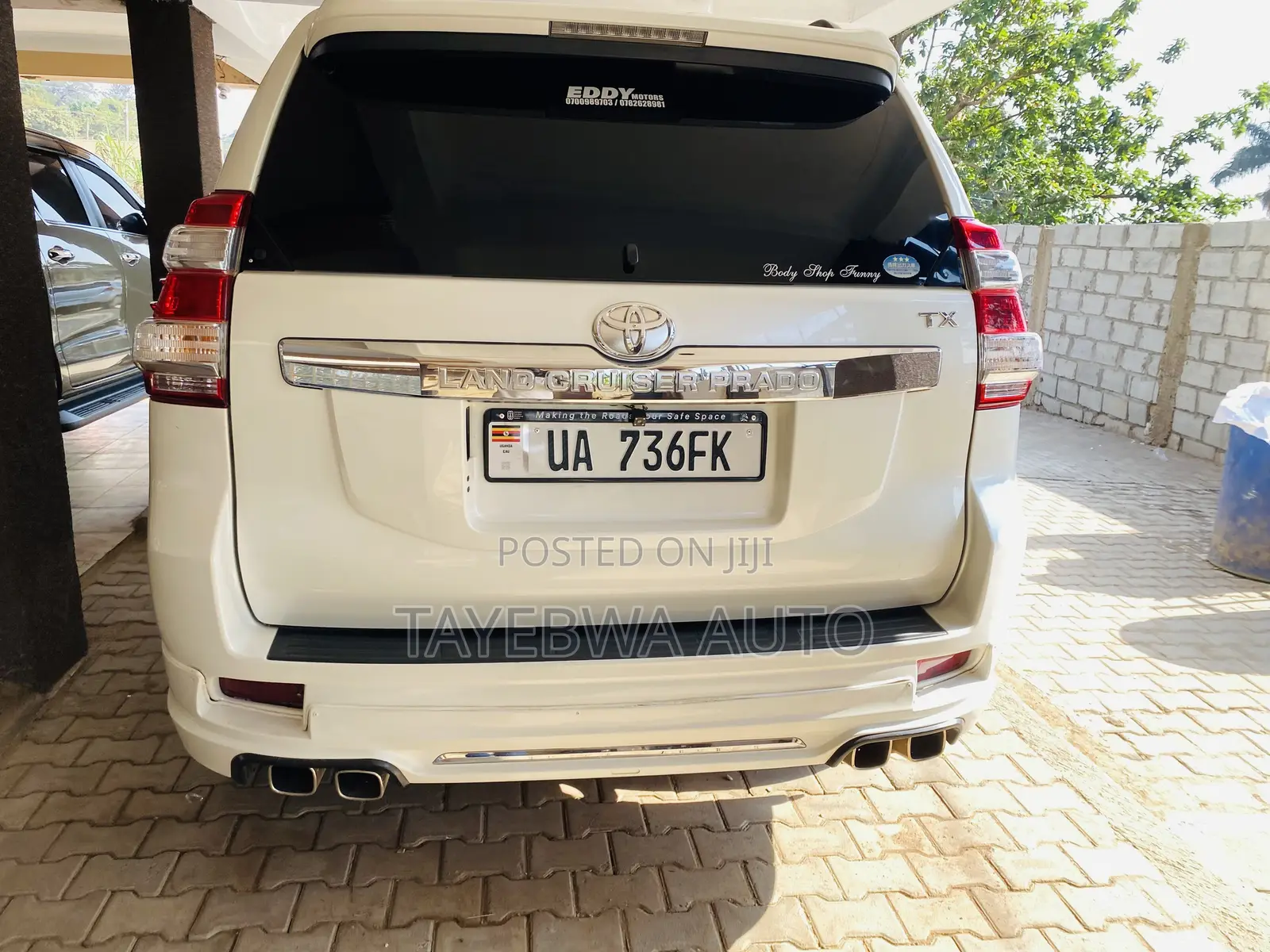 Toyota Land Cruiser Prado 2015 White