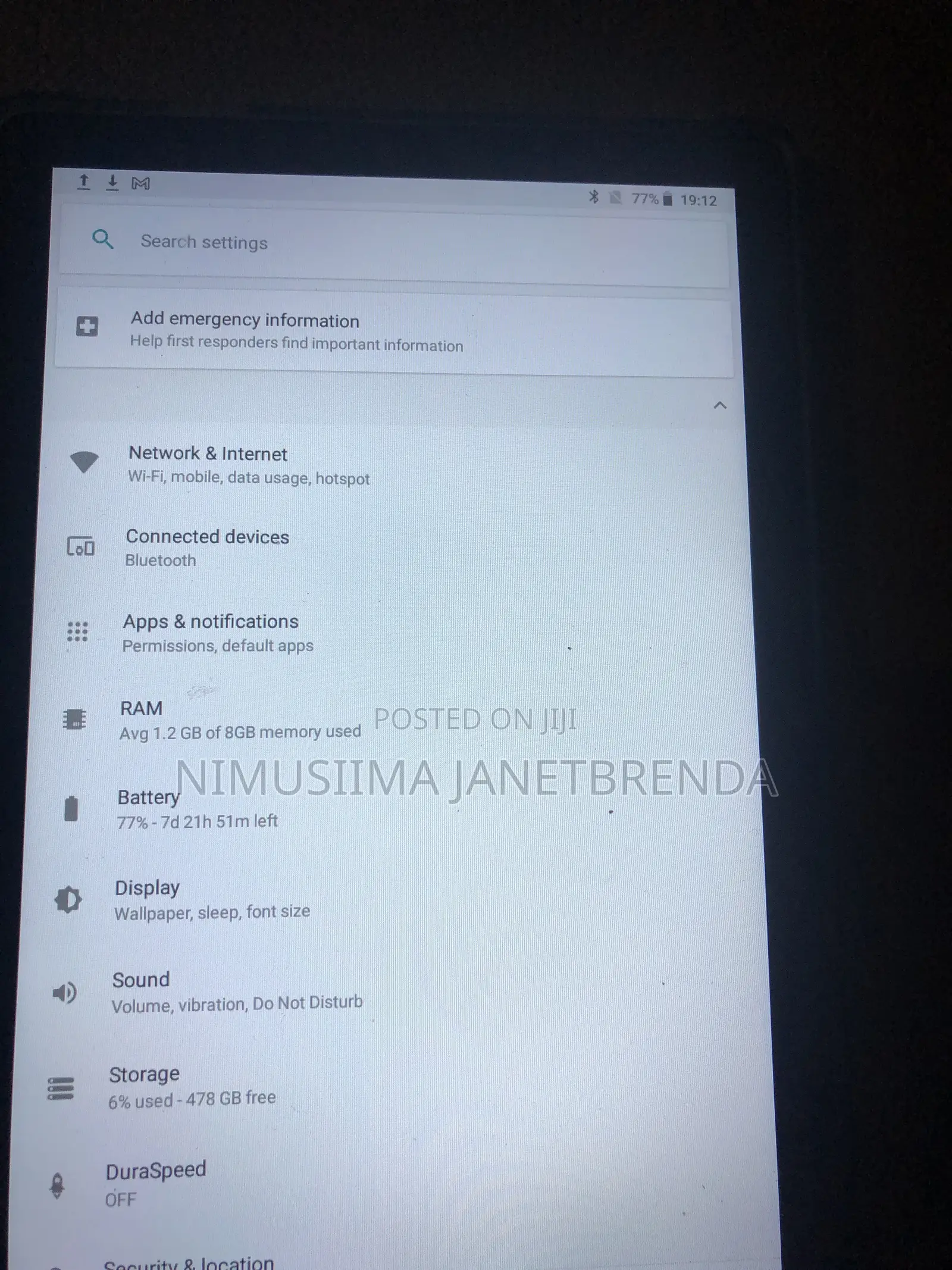 Oteeto TAB 11 Pro 512 GB Blue