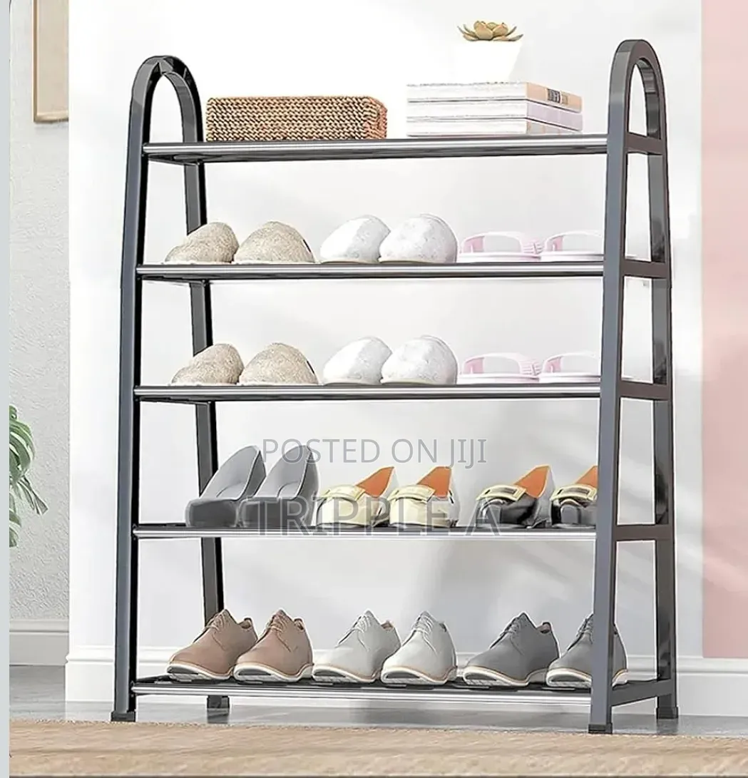 U Shaped Shoe Rack 5 Tiers