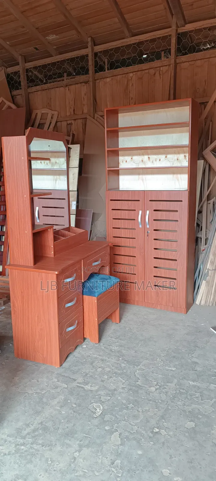 Dressing Table With It's Bench