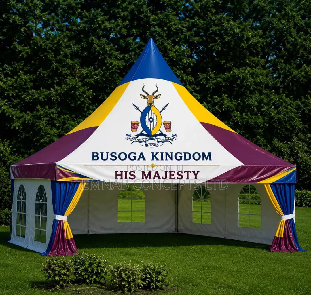 Full Covered and Printed Fifty Seaters Tent