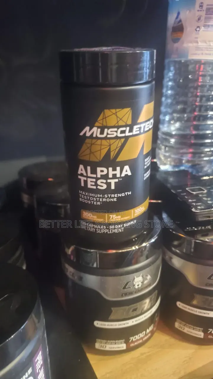 Muscletech Alpha Test 120 Capsules