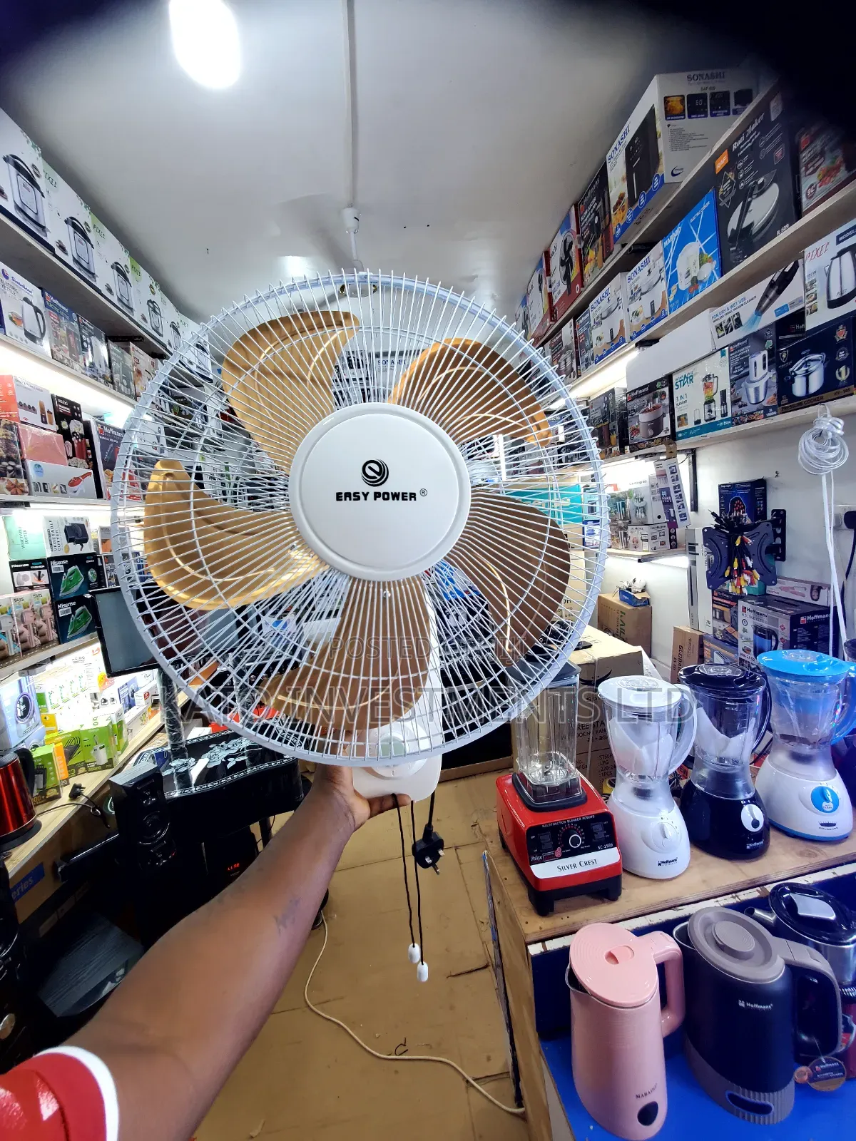 Easy Power 16-Inch Wall Fan