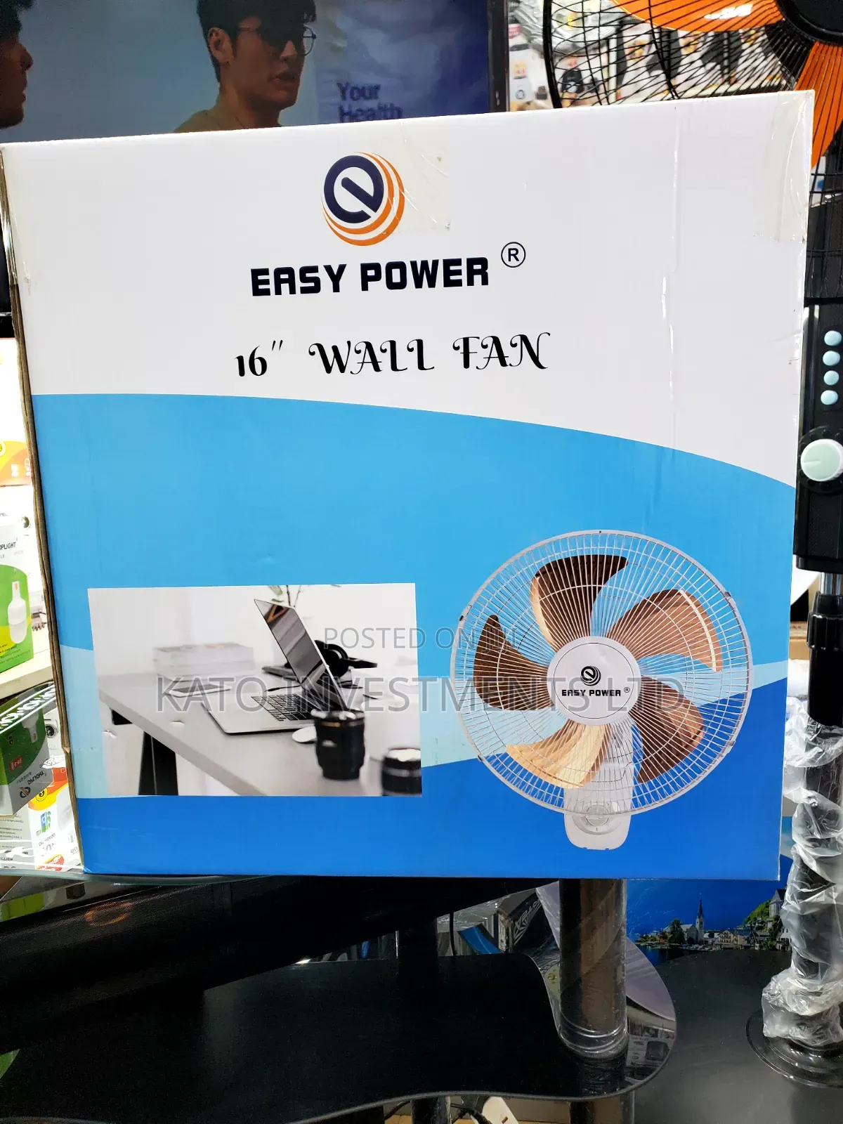 Easy Power 16-Inch Wall Fan