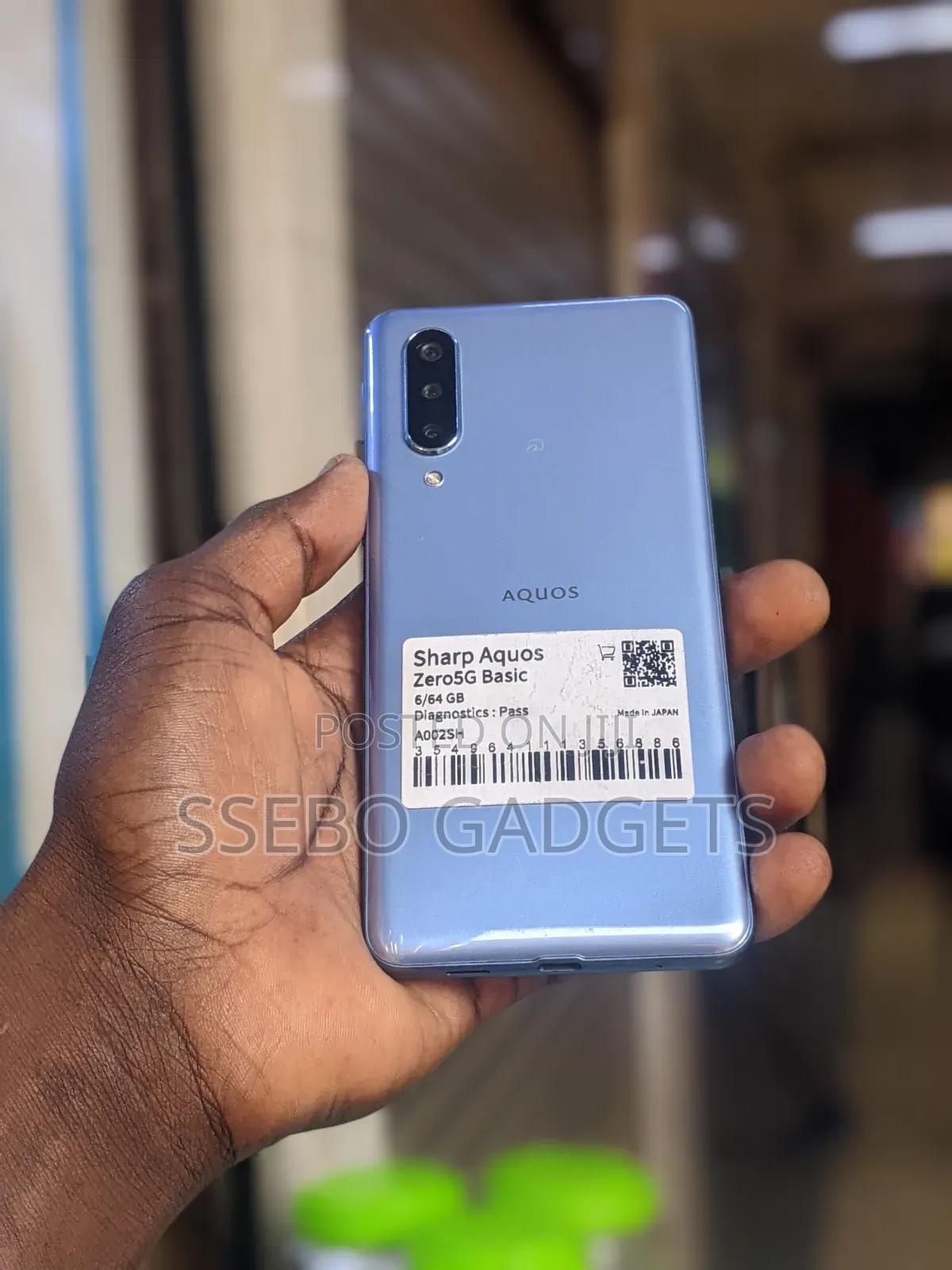 Sharp Aquos Zero 5G Basic 64 GB Blue