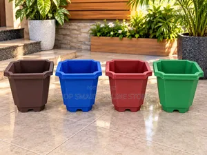 1Pcs Plastic Flower Pots Plastic Flower Pots