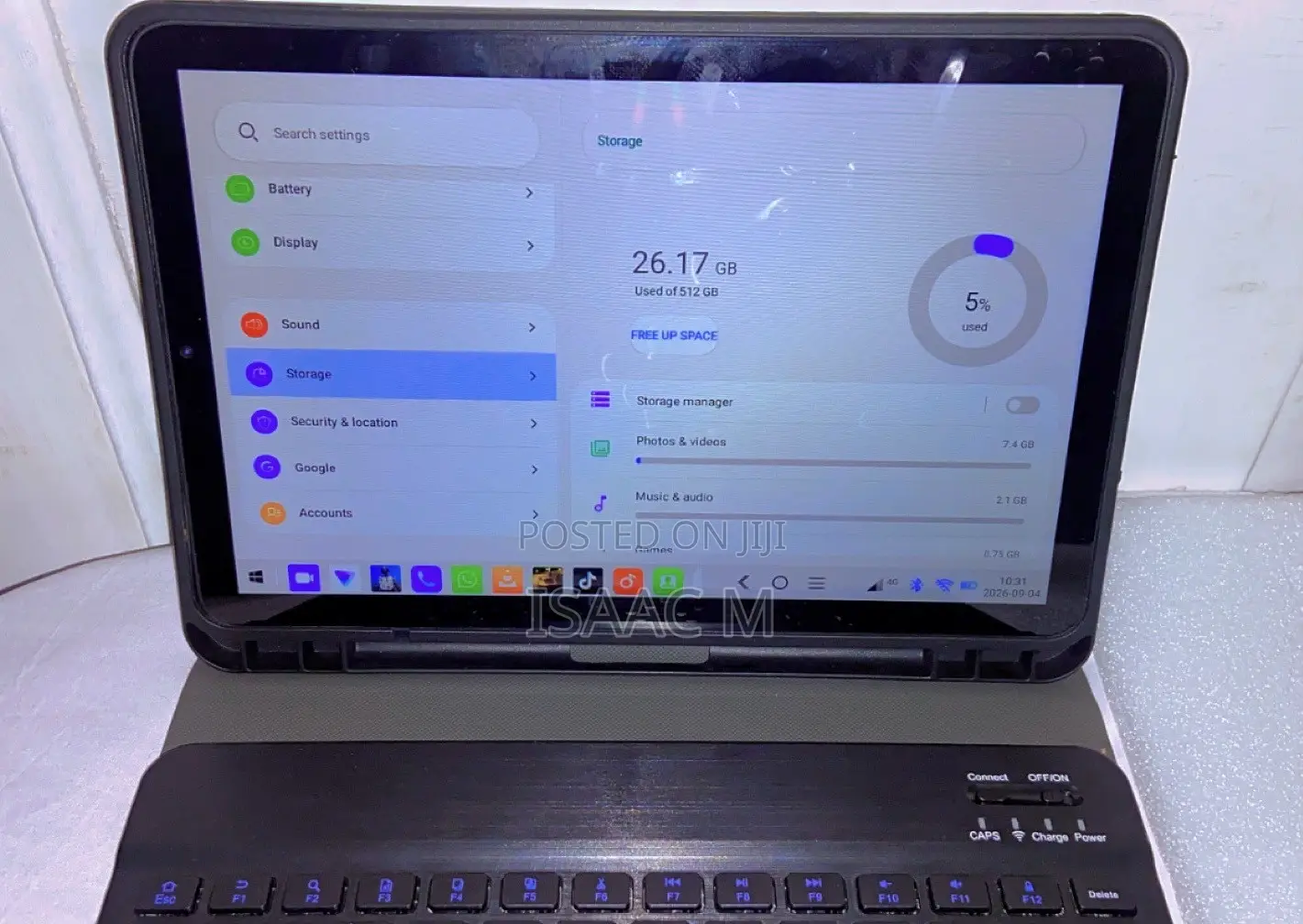 Tablet 512 GB Black