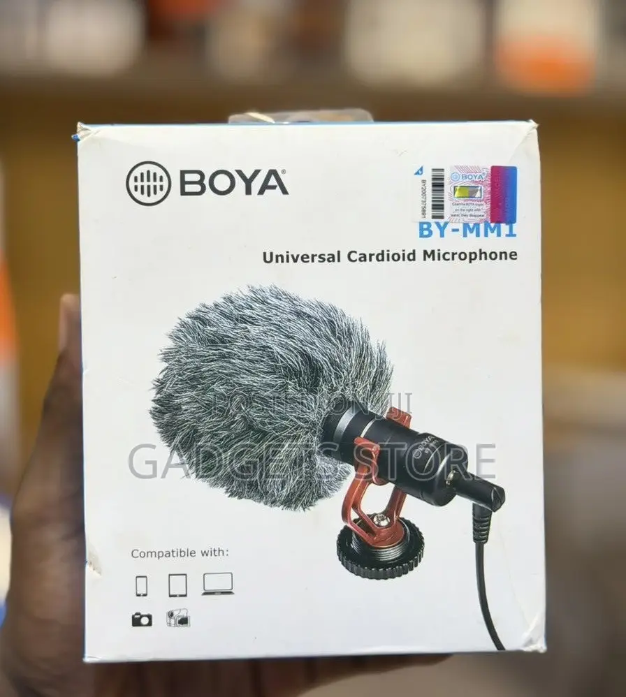 BOYA BY-MM1 Universal Cardioid Microphone,