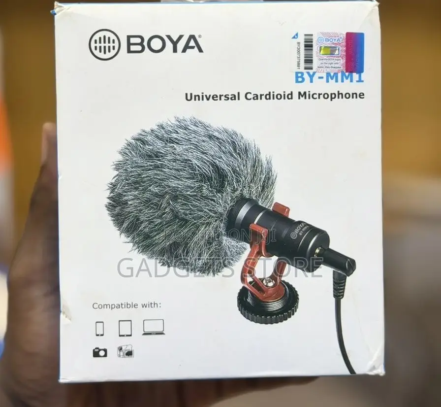 BOYA BY-MM1 Universal Cardioid Microphone,