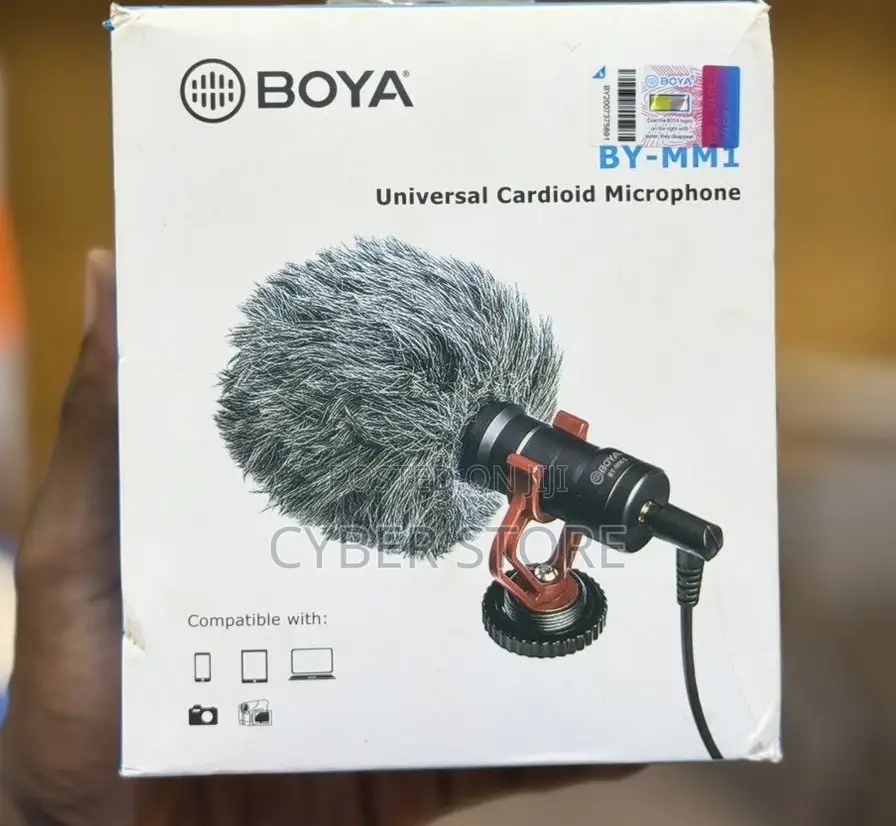 BOYA BY-MM1 Universal Cardioid Microphone,