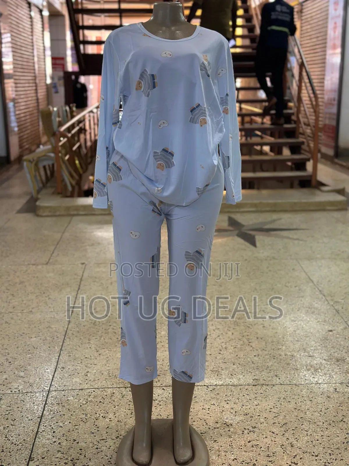 Ladies 2pc Night Sleepwear- Multi  Designs Prints Vary