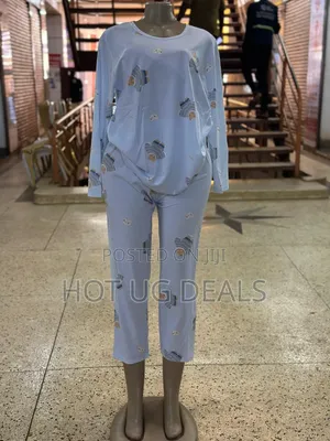 Ladies 2pc Night Sleepwear- Multi  Designs Prints Vary
