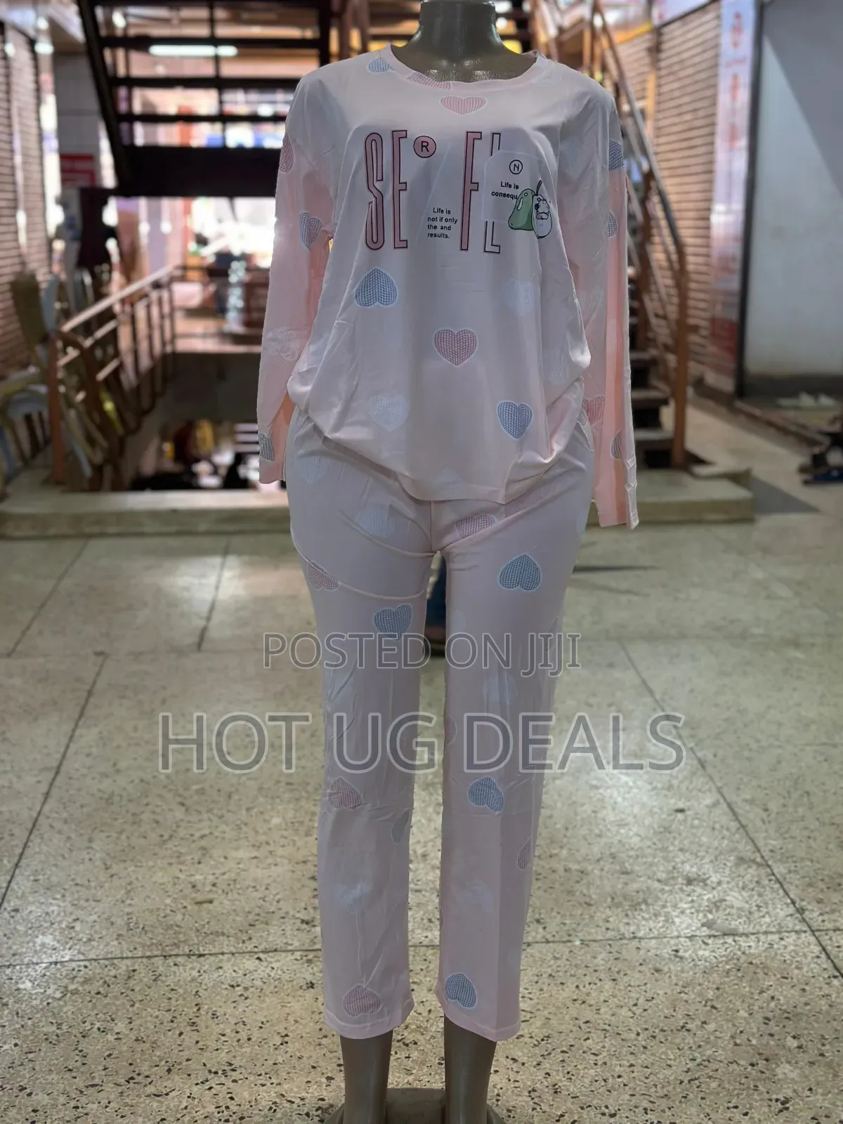 Ladies 2pc Night Sleepwear- Multi  Designs Prints Vary