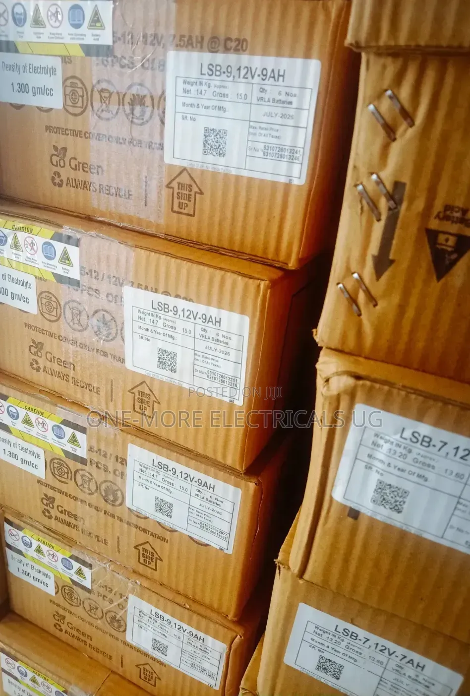 Ups Batteries 9ah/12volts