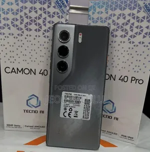 New Tecno Camon 40 Pro 4G 256 GB Silver